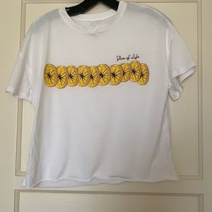 T-Shirt White size S with print